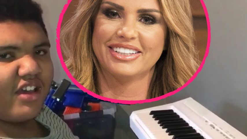 Rührender Xmas-Clip: Blinder Sohn von Katie Price am Klavier