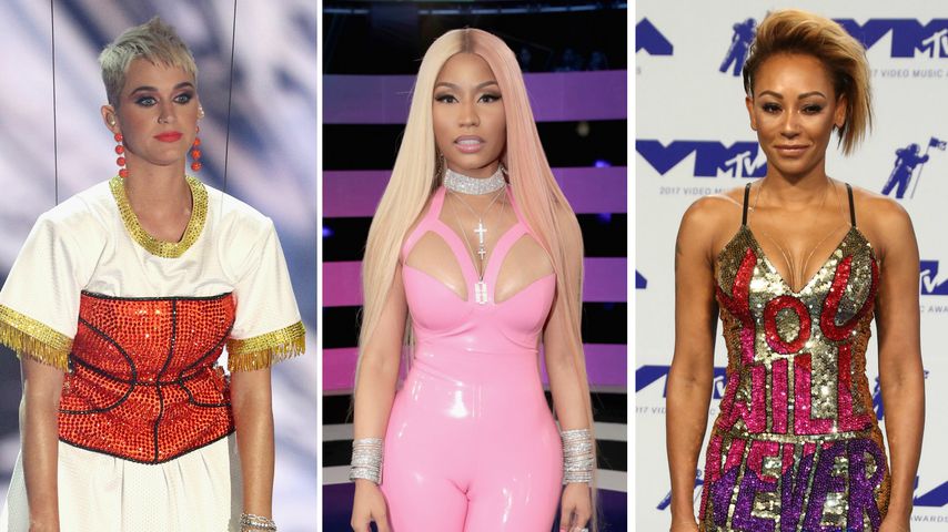 Statements, Fusseln, Latex-Look! Die besten VMA-Outfits 2017