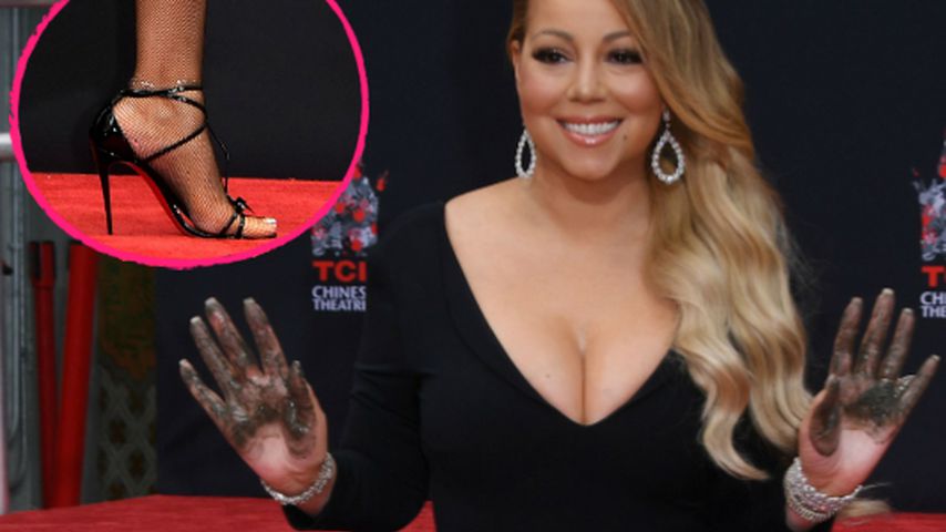 Mariah Carey verewigt sich in Zement – in High Heels!