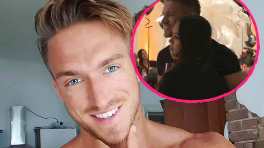 BTN-Hottie Patrick Fabian schmust mit hübscher Unbekannten!