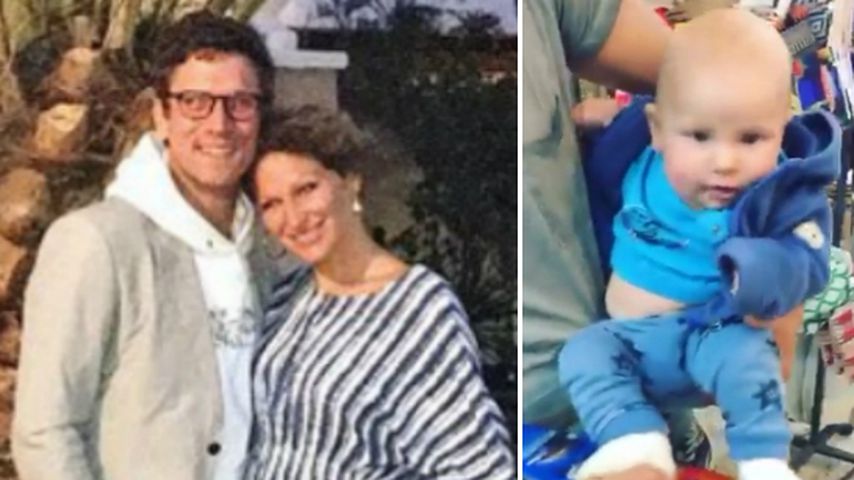 1. Surfbrett mit 4 Monaten: Papa Peer übt mit Emil-Ocean!