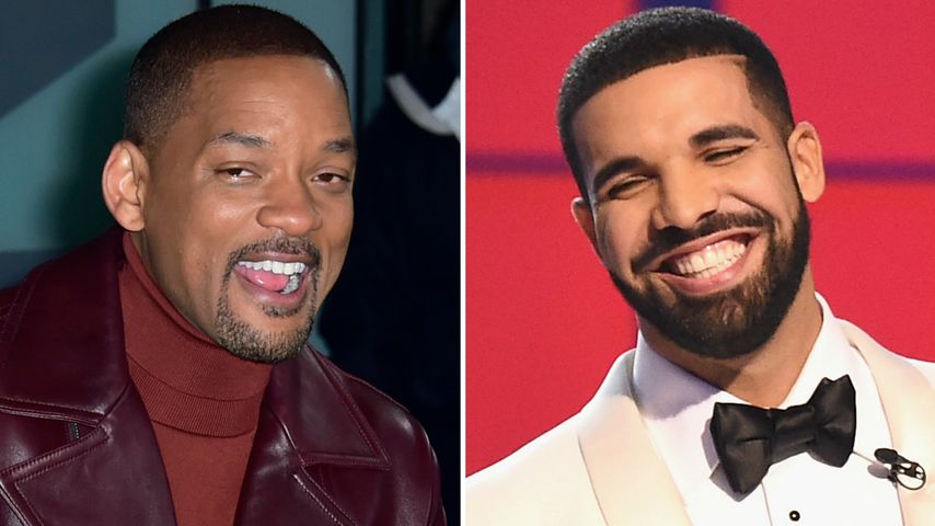 Illegal mit Drone: Will Smith klettert für Drake auf Brücke!