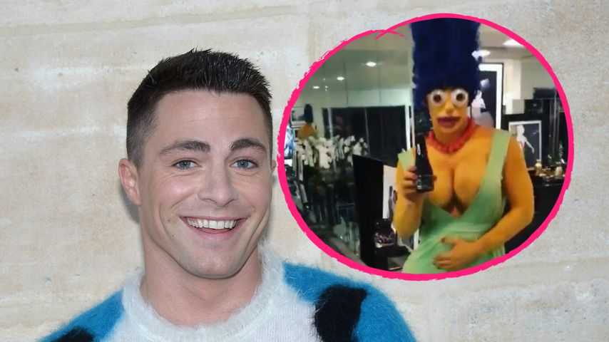 "Arrow"-Star Colton Haynes: Sexy Marge Simpson zu Halloween!