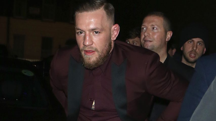 Conor McGregor vor dem Chiltern Firehouse in London
