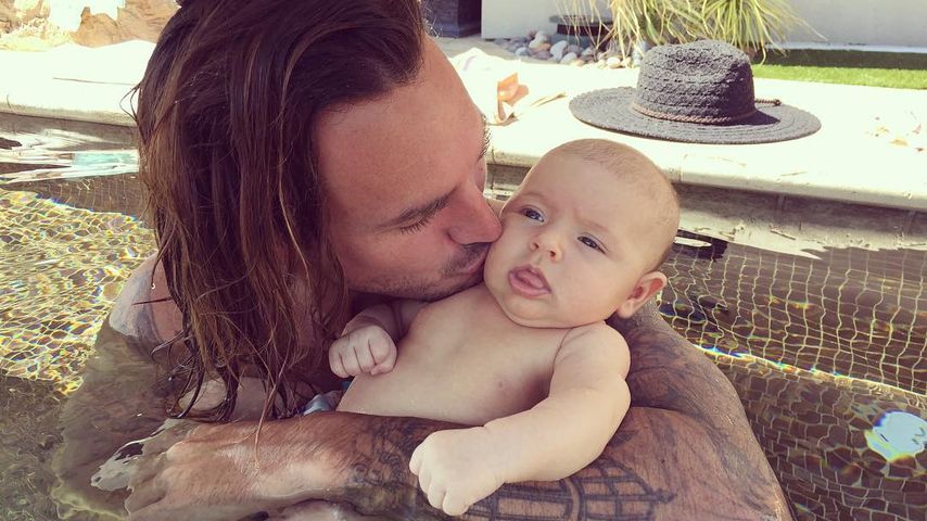 Corey Bohan mit Tochter Kirra