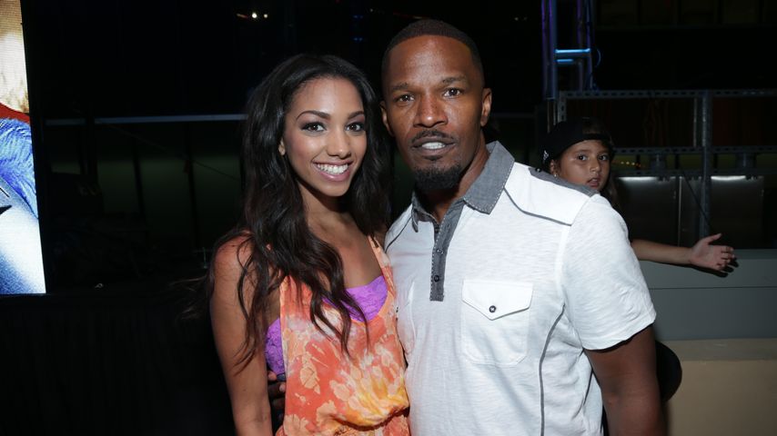 Corinne und Jamie Fox bei der "Rio 2"-Premiere in Miami Beach