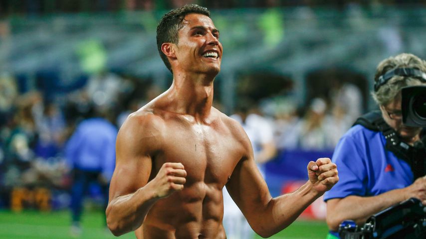 Cristiano Ronaldo beim UEFA Champions League Finale Real Madrid gegen Atletico Madrid in Mailand