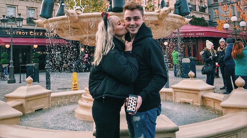 Dagi Bee und Eugen Kazakov im Disneyland