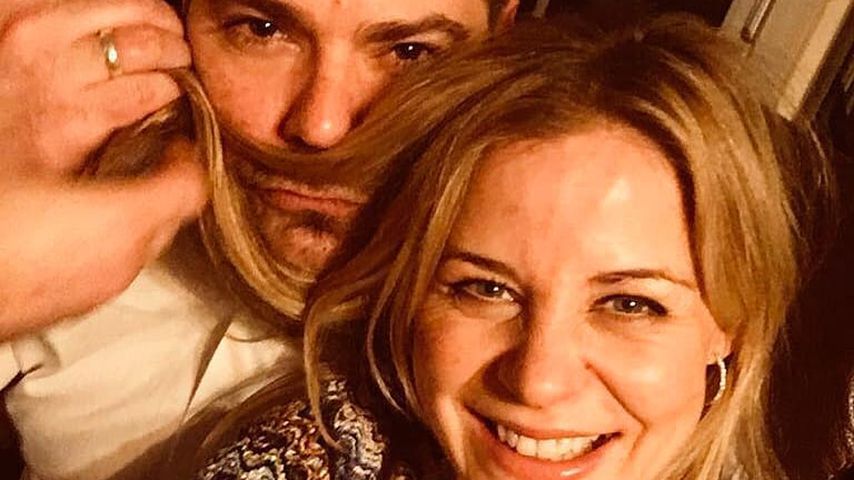 Daniel Fehlow und Jessica Ginkel, TV-Paar