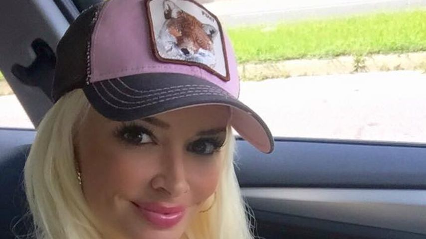 Daniela Katzenberger im Auto