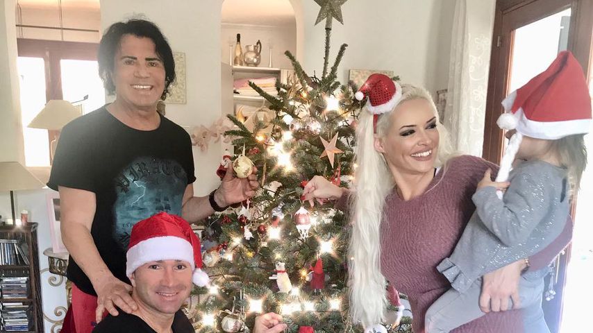 Costa (h.), Lucas und Sophia Cordalis und Daniela Katzenberger