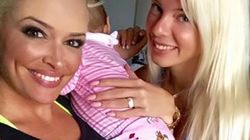 Daniela Katzenberger mit Schwester Jenny Frankhauser und Tochter Sophia