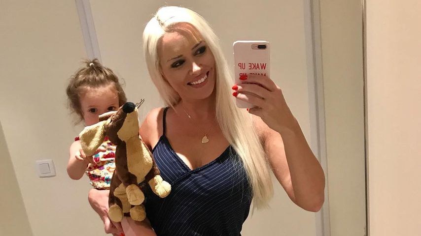 Daniela Katzenberger mit ihrer Tochter Sophia