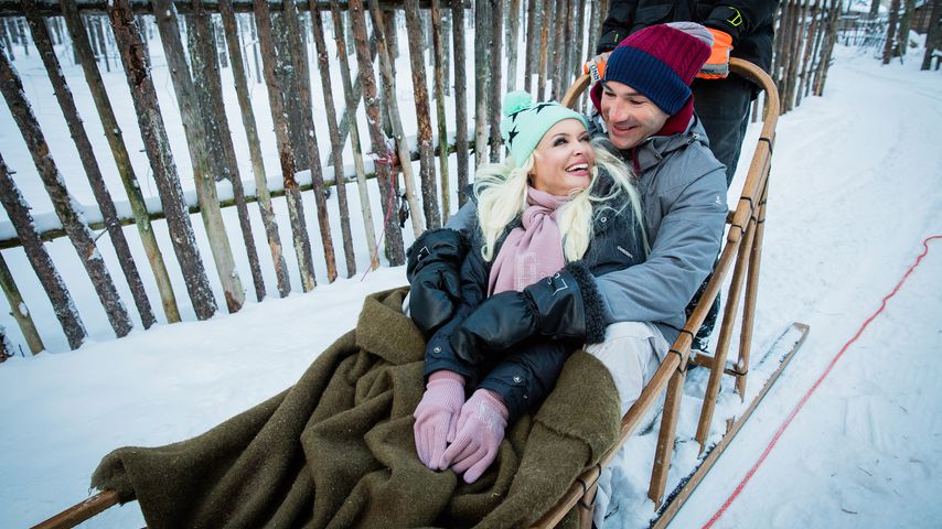 Daniela Katzenberger und Lucas Cordalis in Finnland