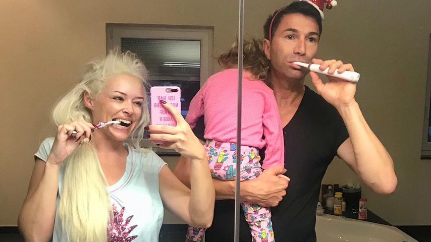 Daniela Katzenberger, Lucas Cordalis und Tochter Sophia