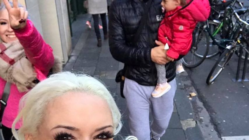 Daniela Katzenberger und Lucas Cordalis mit Tochter Sophia