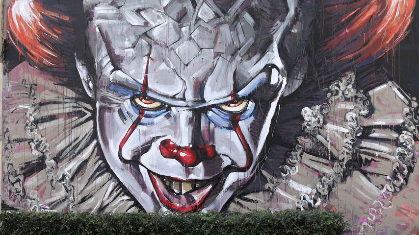 Das berühmte Clown-Motiv aus Stephen Kings Film „Es“