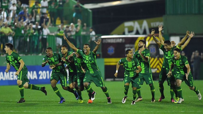 Das brasilianische Fußballteam "Chapecoense"