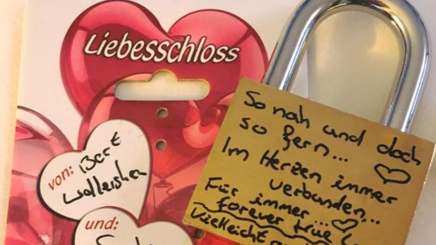 Das Liebesschloss von Bert und Sophia Wollersheim