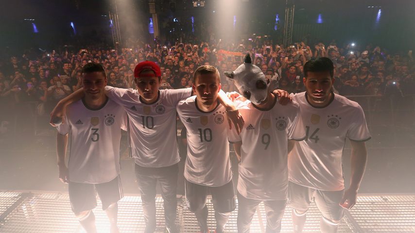 Lukas Podolski und Cro