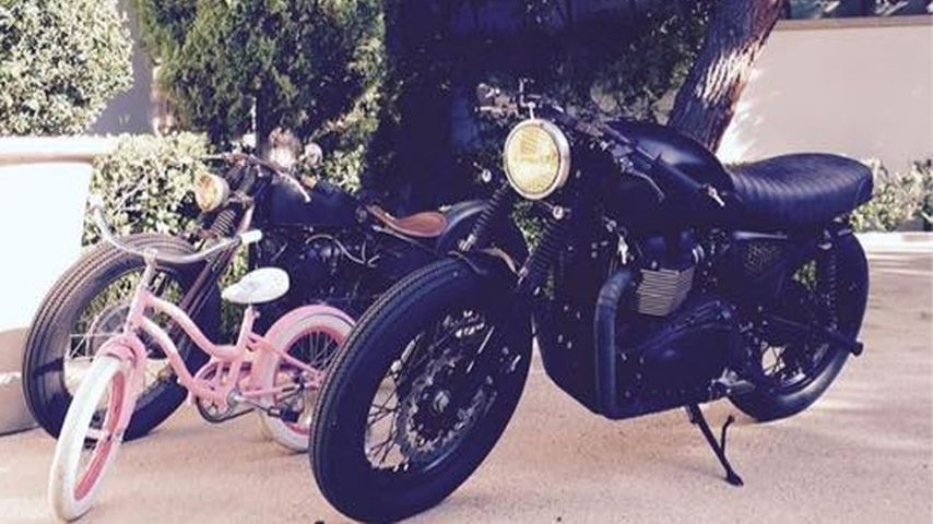 David Beckham und Harper Seven Beckham