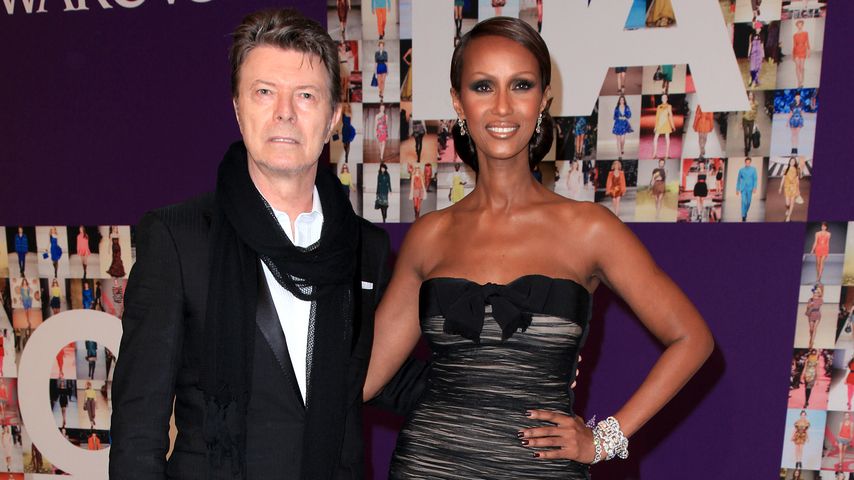 David Bowie und Iman Abdulmajid