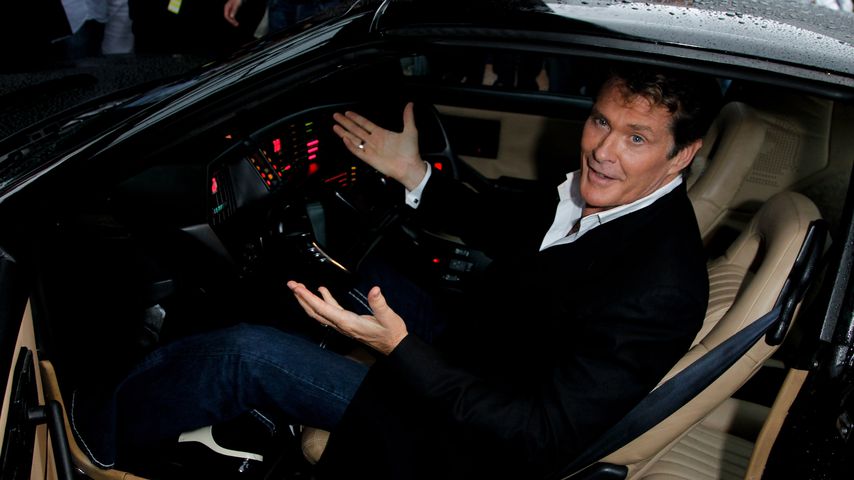 David Hasselhoff und K.I.T.T.