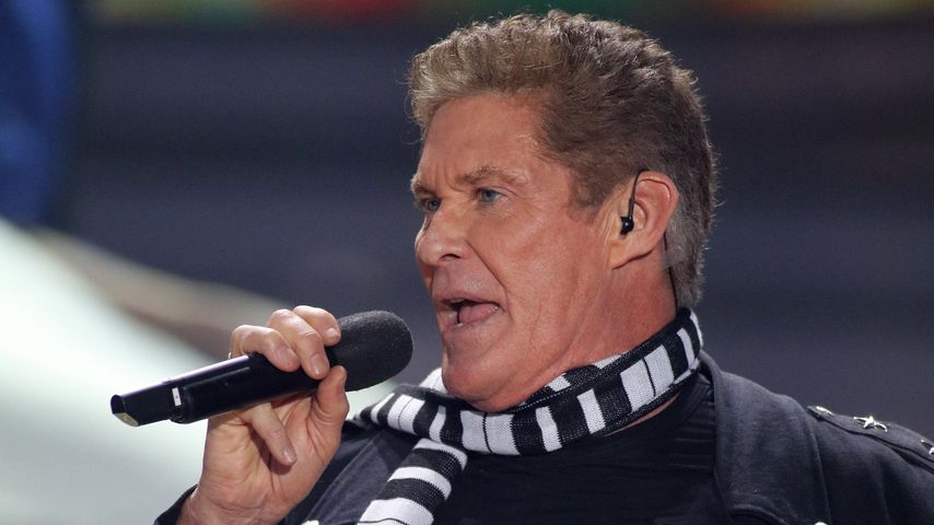 David Hasselhoff bei der deutschen TV-Show "Willkommen bei Carmen Nebel" 2018