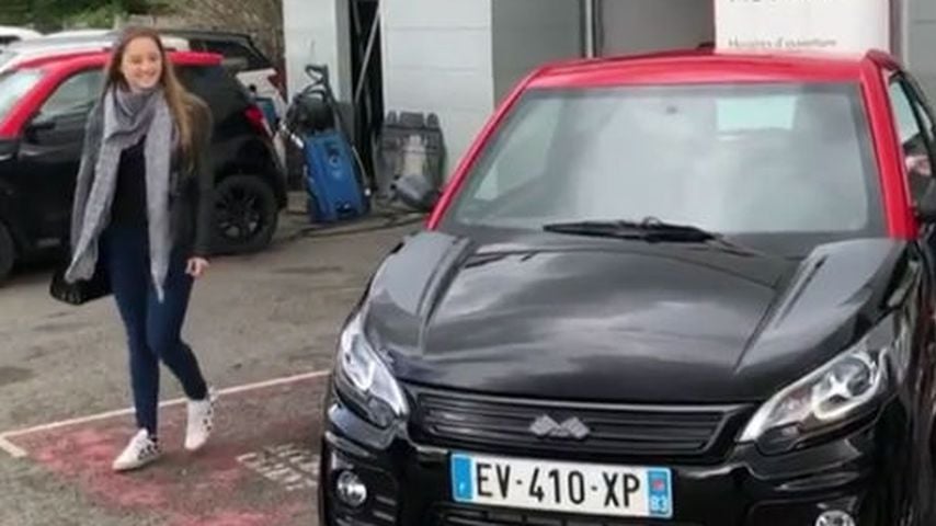 Eigenes Auto mit 14: Davina Geiss macht Straße unsicher