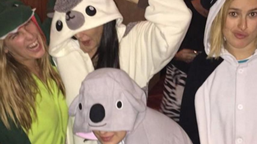 Rumer Willis, Demi Moore, Tallulah Willis und Scout LaRue Willis