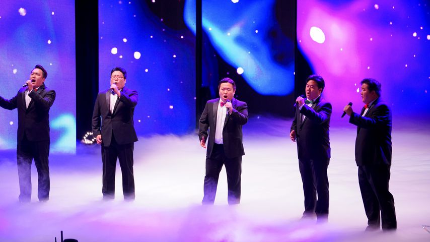 Der Chor "Seicento" auf der "Das Supertalent"-Bühne