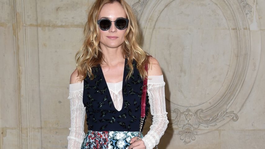 Diane Kruger auf der Paris Fashion Week