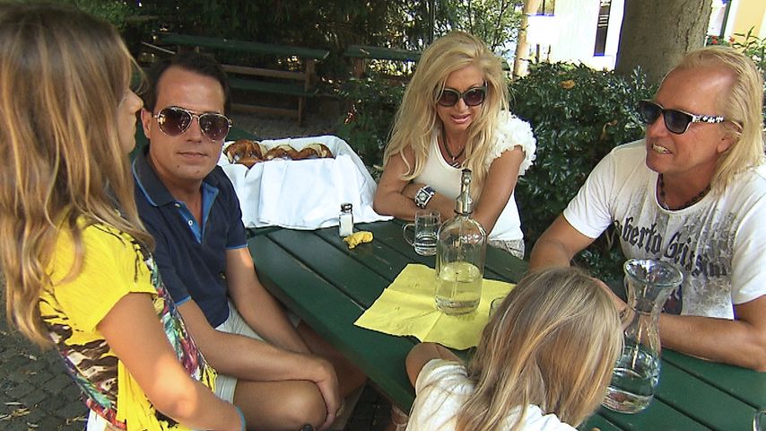 Carmen Geiss, Robert Geiss, Davina Shakira Geiss und Shania Tyra Geiss