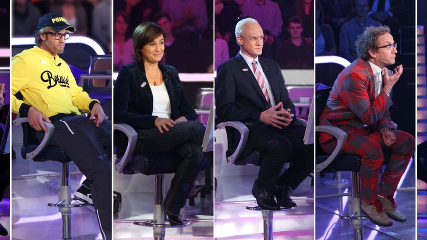 Günther Jauch, Sandra Maischberger, Jenke von Wilmsdorff und Matze Knop