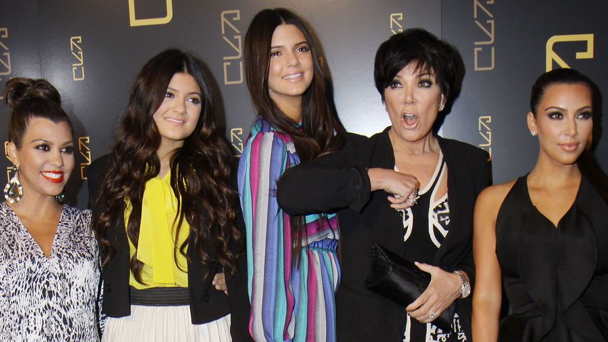 Kylie Jenner, Kim Kardashian, Kendall Jenner, Kourtney Kardashian und Kris Jenner