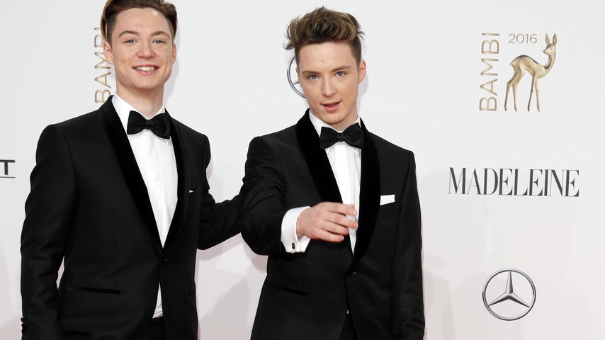 Heiko und Roman Lochmann bei den Bambis 2016