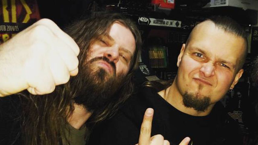 Die Mitglieder der Metal-Band Decapitated, Waclaw Kieltyka und Hubert Wiecek