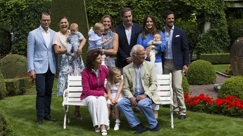 Die Schweden-Royals bei einem Familien-Shooting