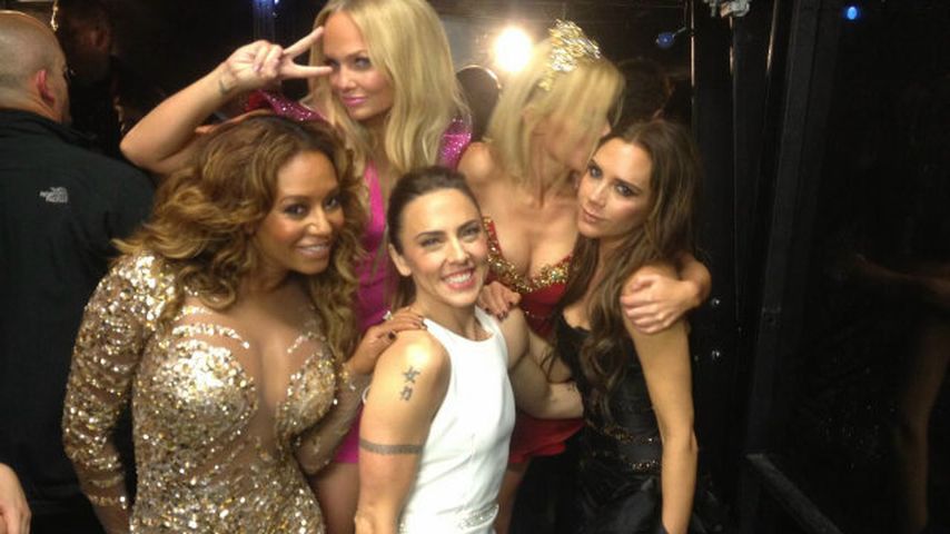 Victoria Beckham, Geri Halliwell, Mel B. und Emma Bunton