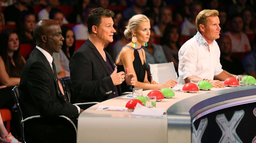 Guido Maria Kretschmer, Lena Gercke, Dieter Bohlen und Bruce Darnell