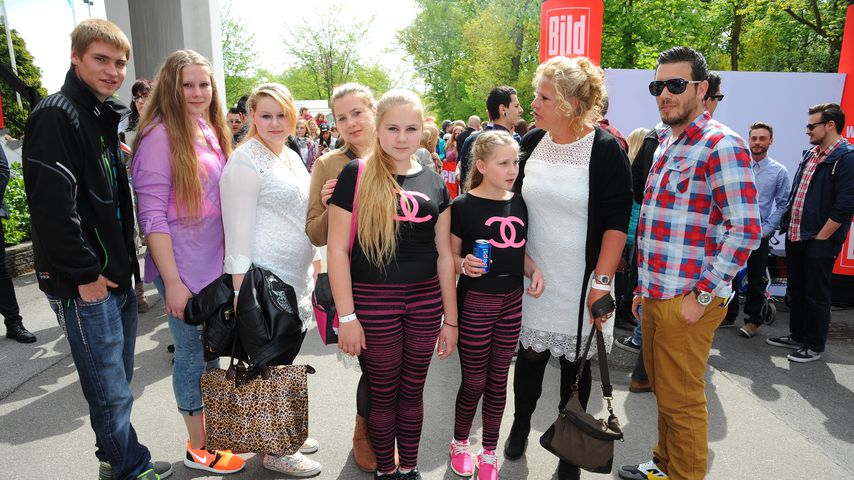 Die Wollnys beim Bild Renntag 2015