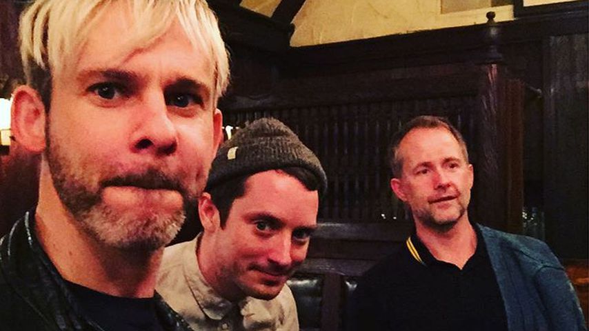 Dominic Monaghan, Elijah Wood und Billy Boyd