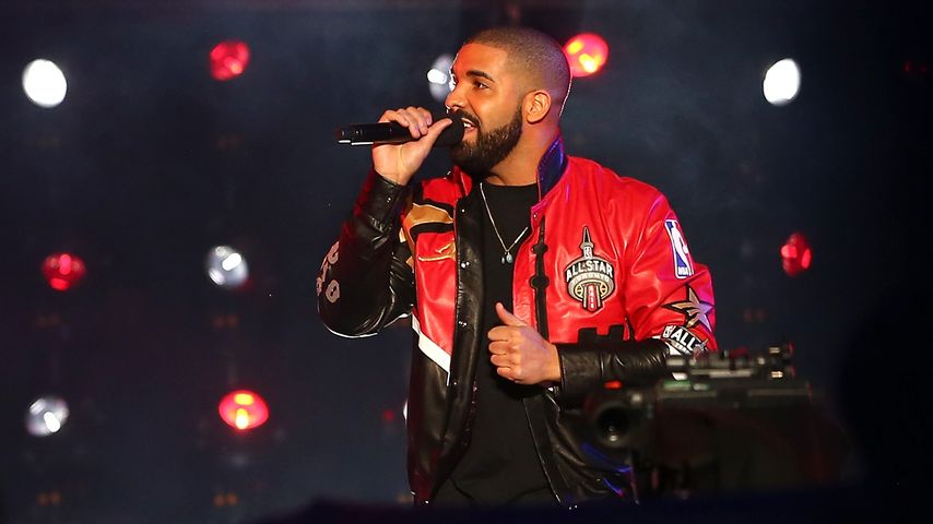Drake beim NBA All-Star Game 2016