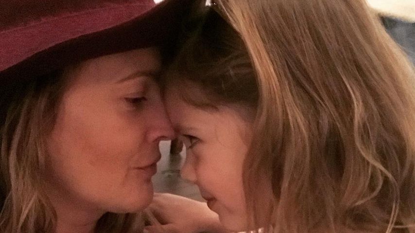 Drew Barrymore mit ihrer Tochter Olive