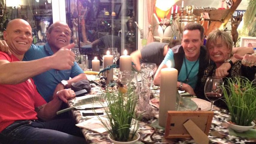 Thorsten Legat, Jürgen Milski, Ricky Harris und Bert Wollersheim