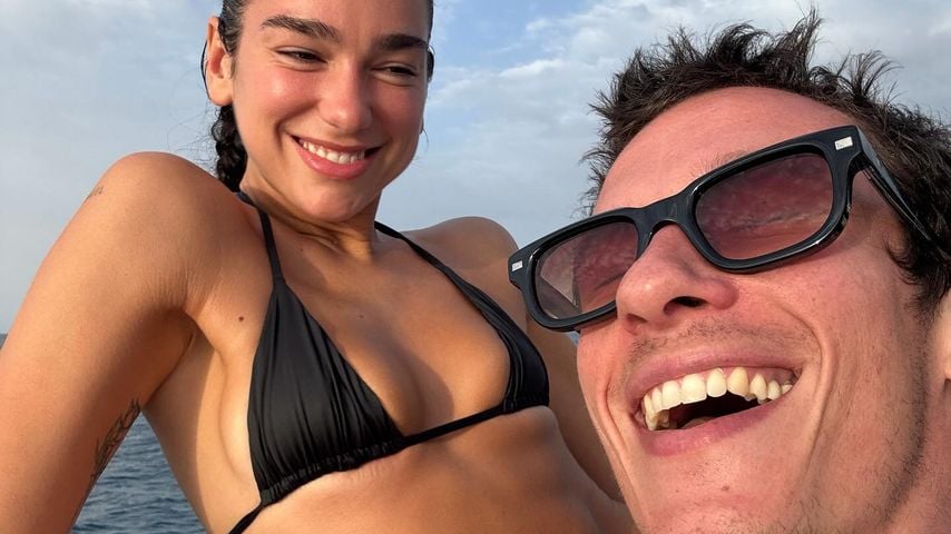 Dua Lipa und Callum Turner, Juli 2025