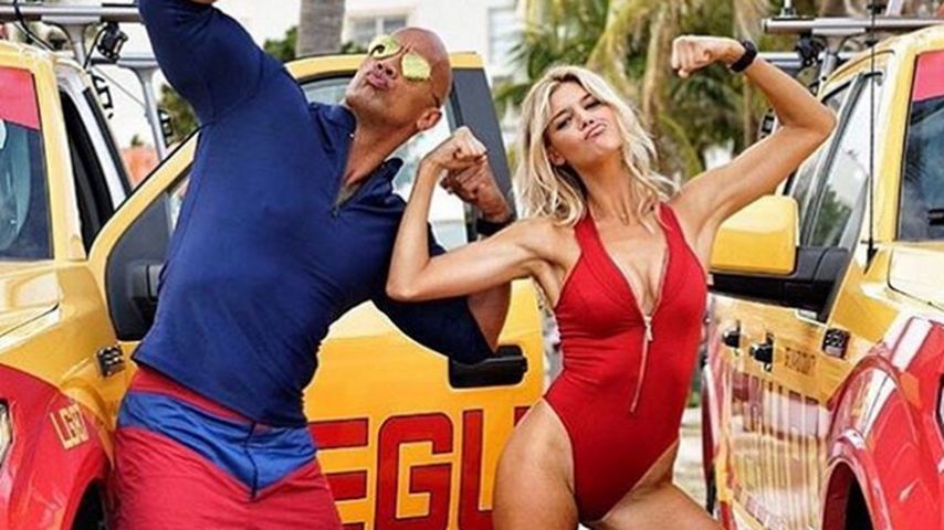 Dwayne "The Rock" Johnson und Kelly Rohrbach