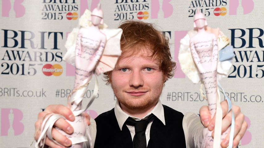 Ed Sheeran bei den Brit-Awards 2015