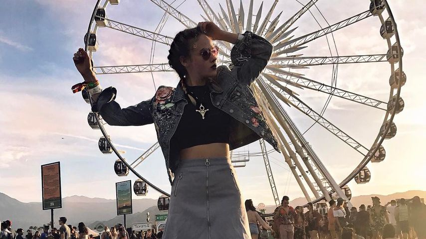 Elena Carrière auf dem Coachella-Festival 2017