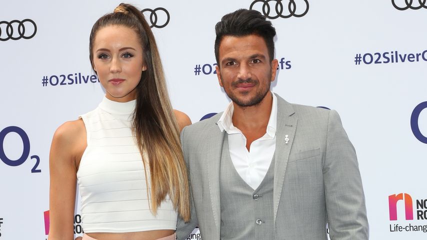 Emily MacDonagh und Peter Andre im Juli 2016 bei einer Veranstaltung in London